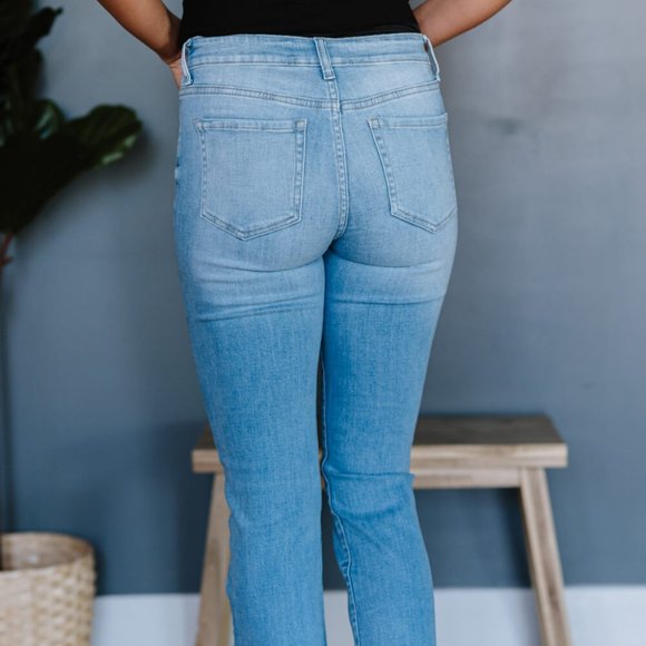 Zenana Outfitters Jeans Zenana Ada Full Size Straight Leg Jeans